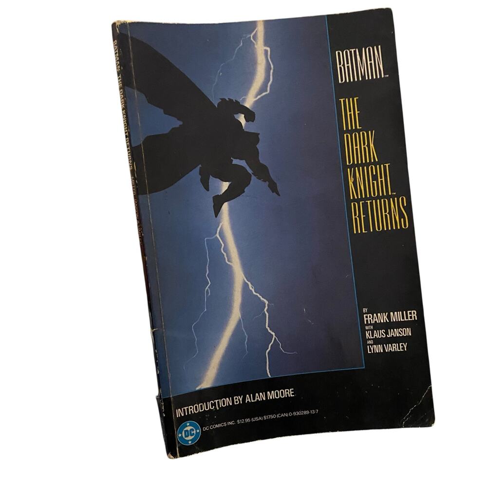1986 DC Comincs Inc - Batman: The Dark Knight Returns - Paperback 0-930289-13-7